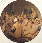 Jean Auguste Dominique Ingres The eTukish Bath (mk45) Germany oil painting reproduction